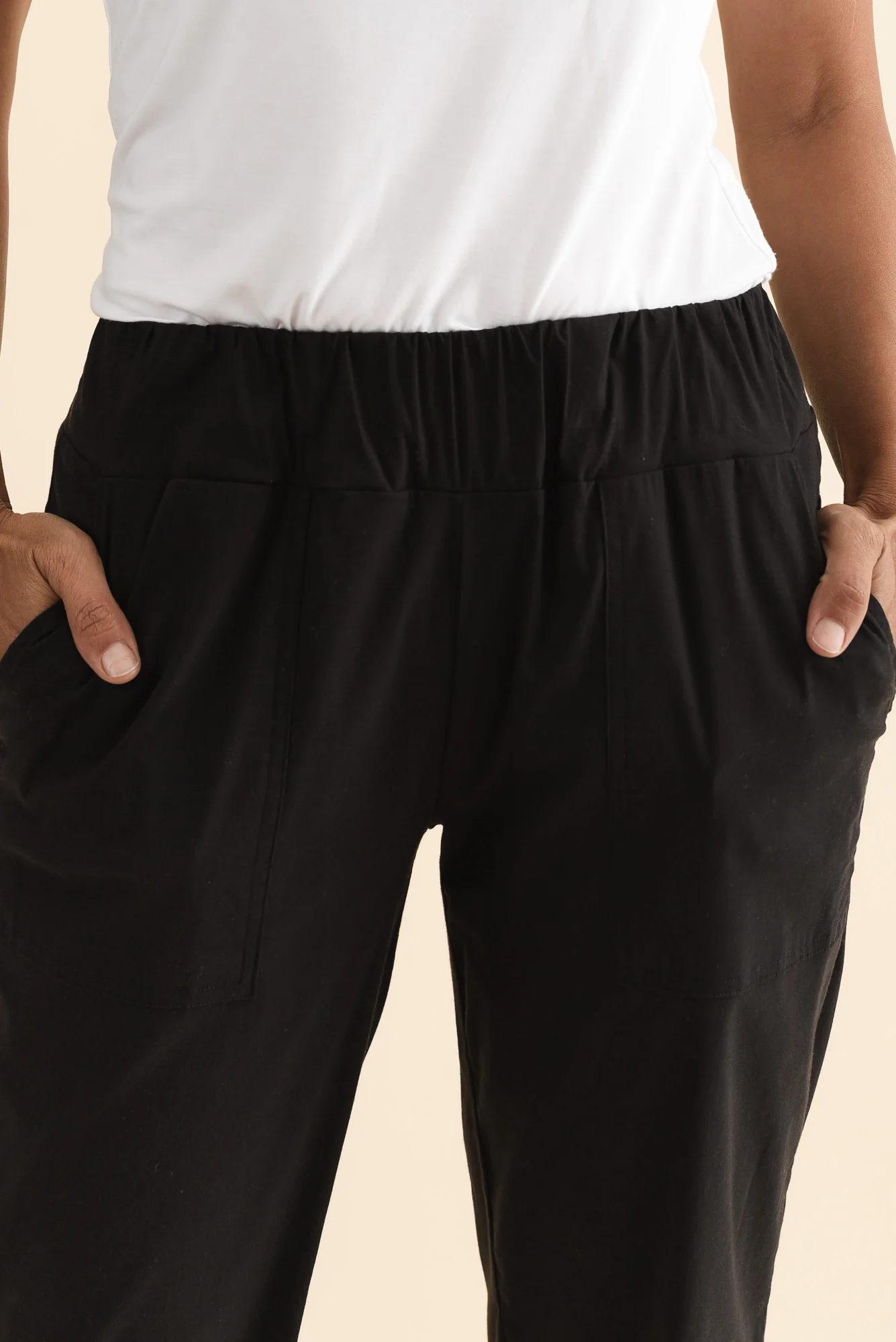 Air-Lite Black Stretch Pocket Pants - Image 5