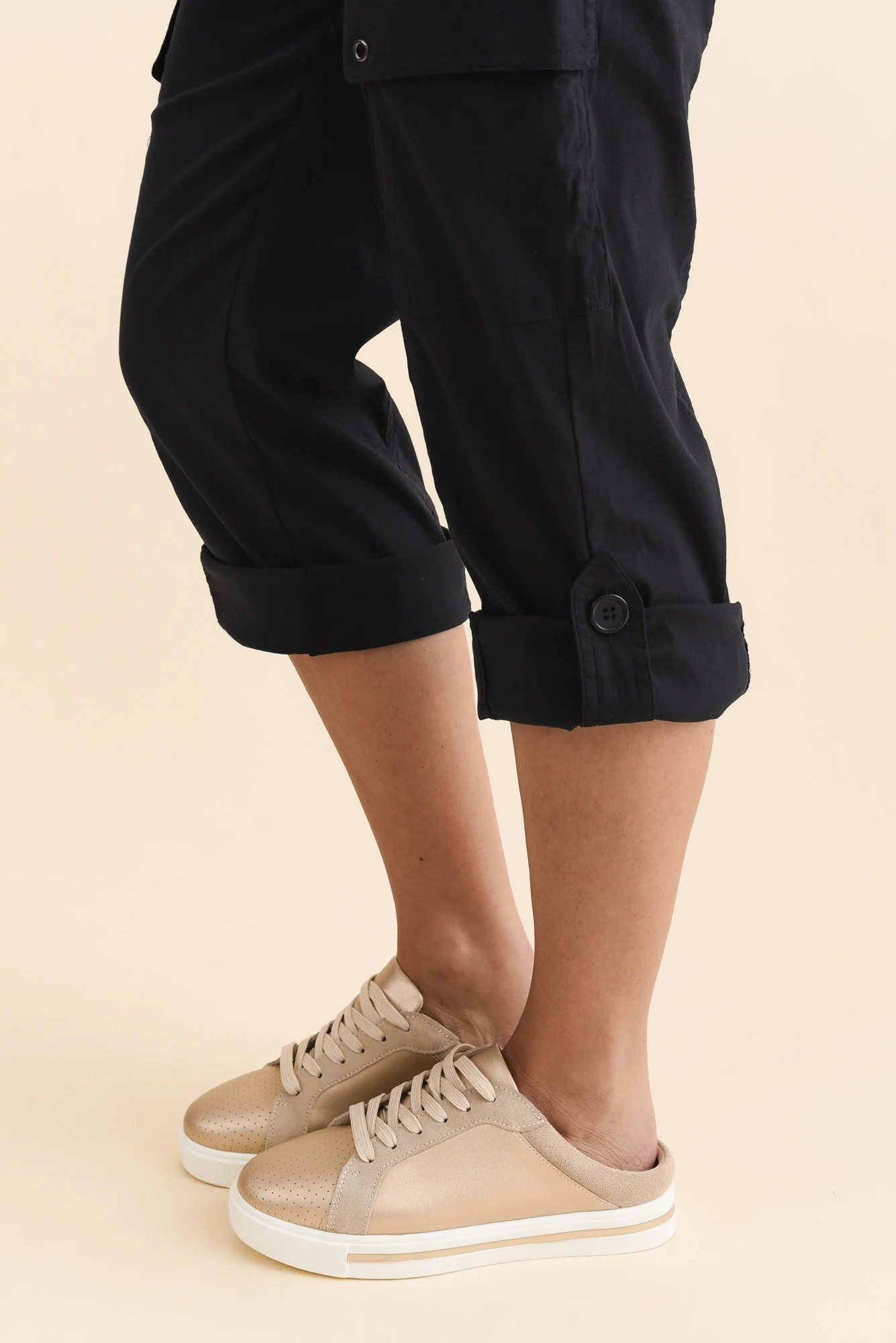 Air-Lite Navy Stretch Cargo Pants - Image 6