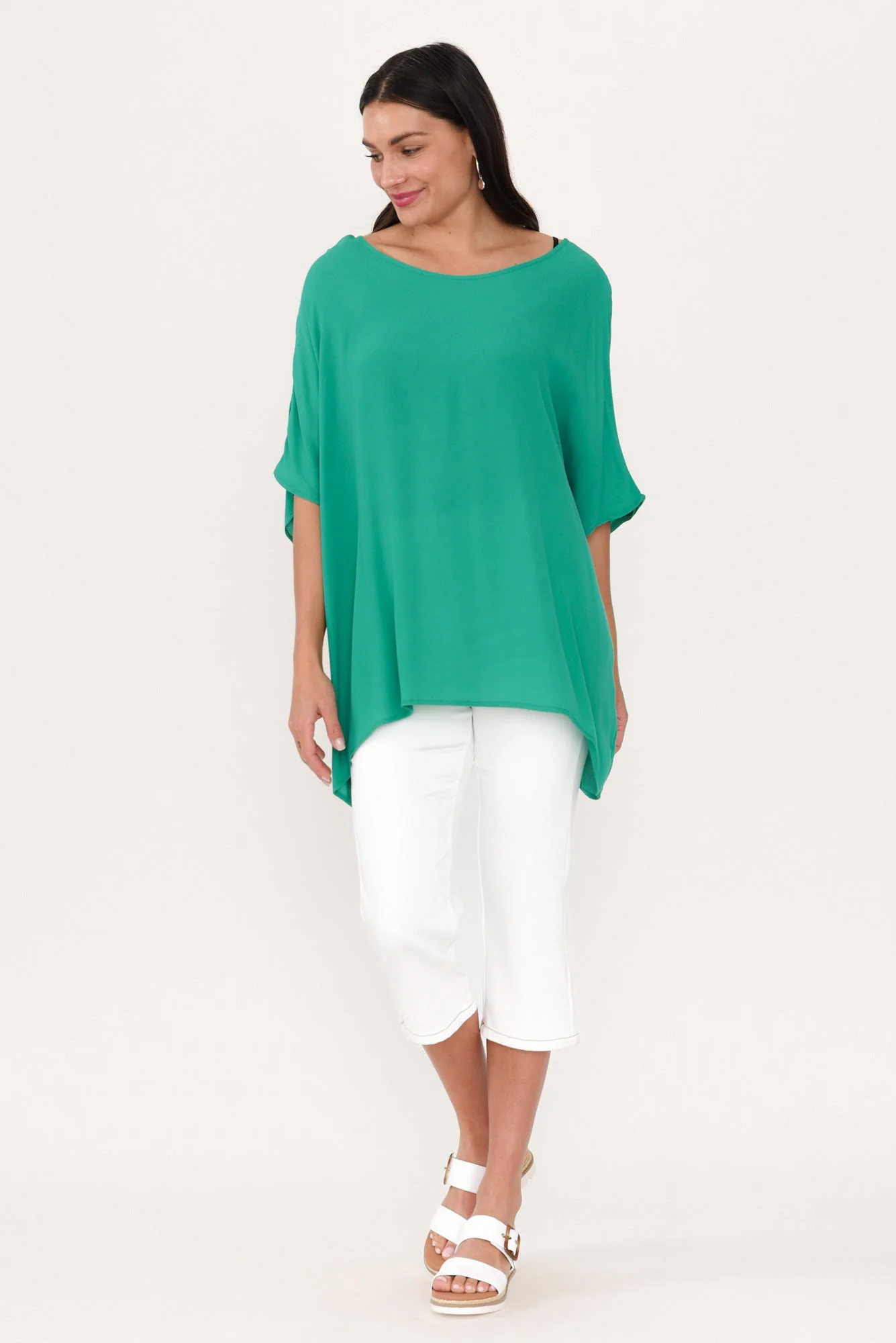 Alessi White Cropped Jeans - Image 2