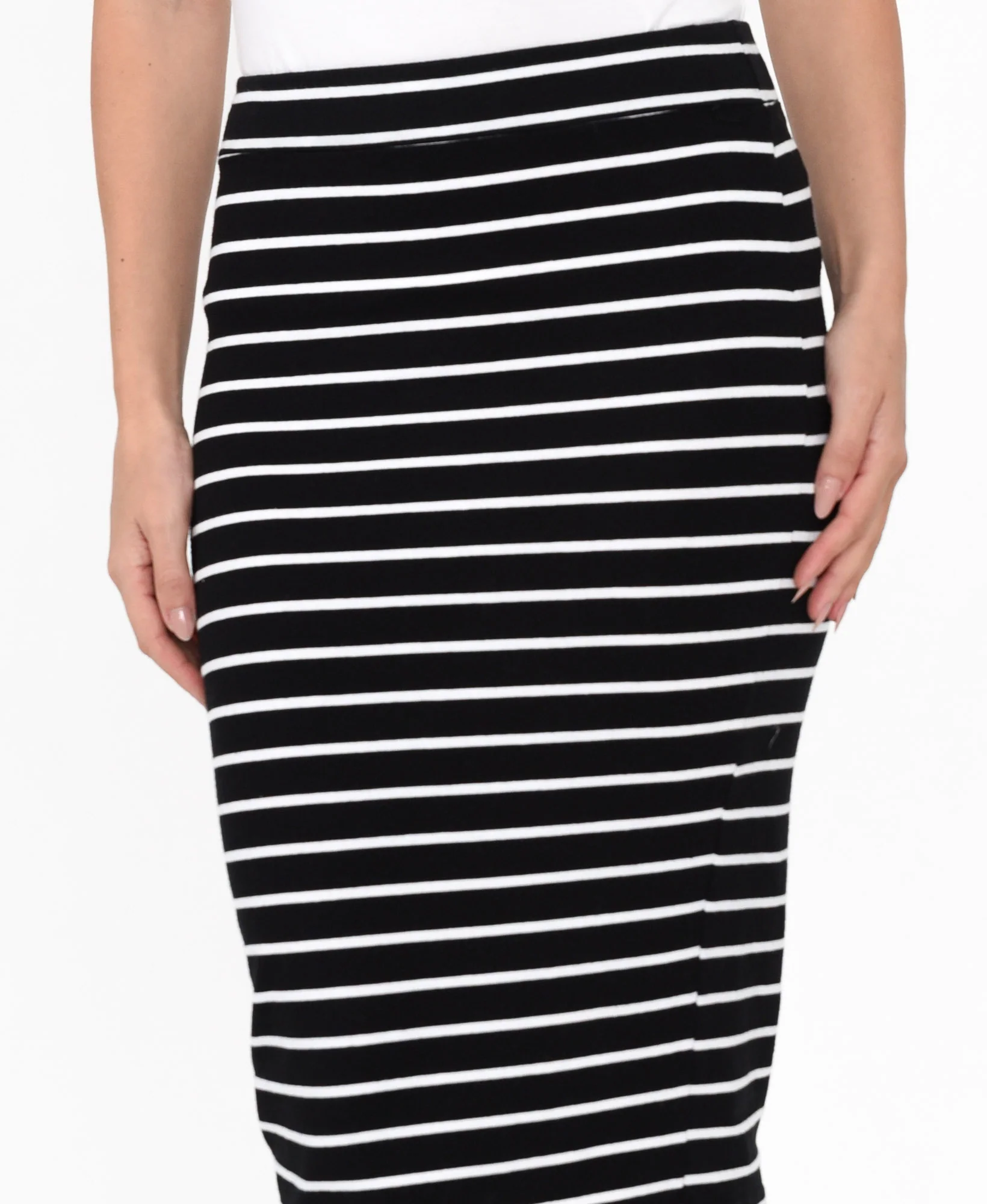 Alicia Stripe Tube Skirt - Image 7