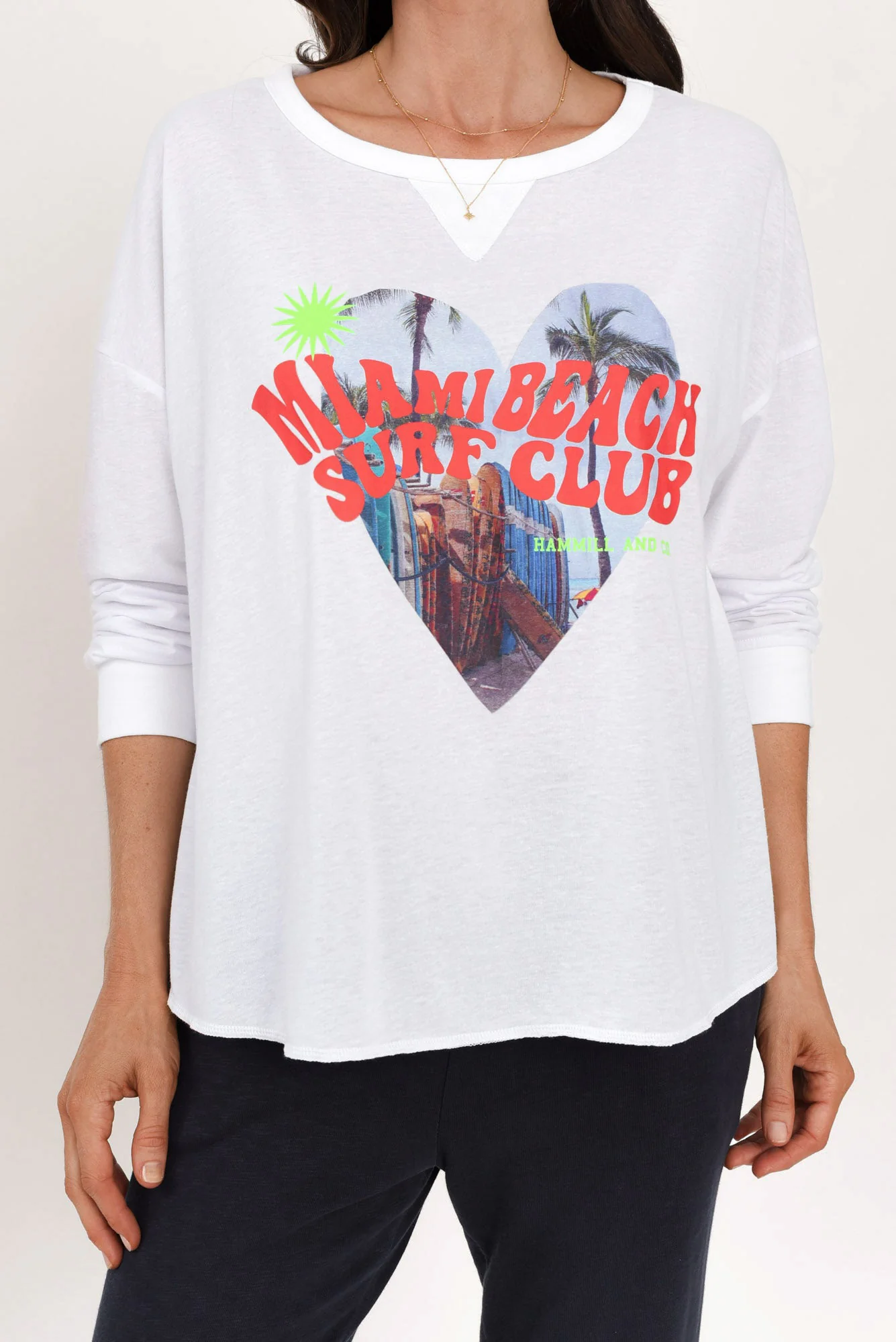 Anula White Heart Cotton Top - Image 7