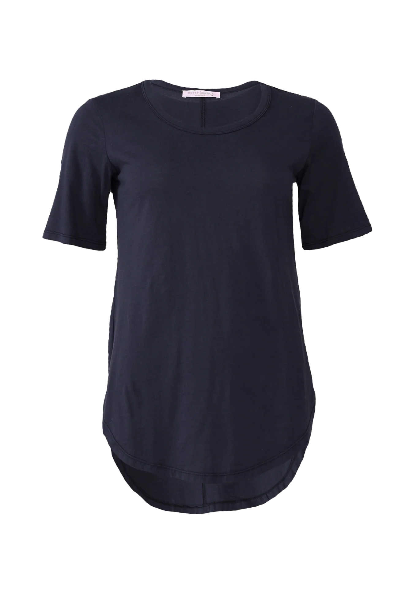 Ariana Navy Cotton Tee - Image 3