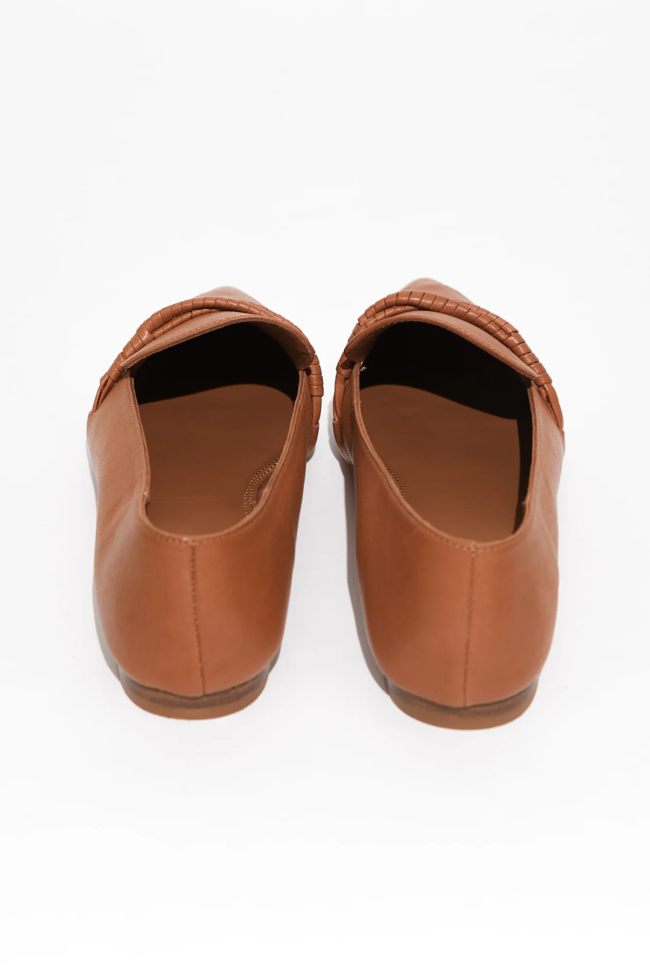 Avery Tan Leather Loafer - Image 3