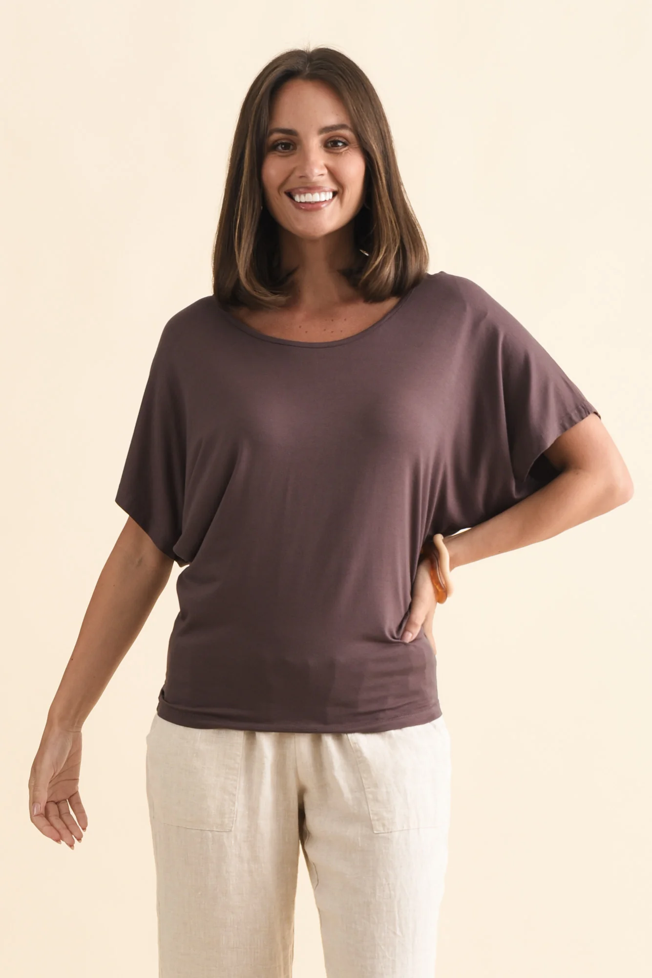 Brown Maui Tee
