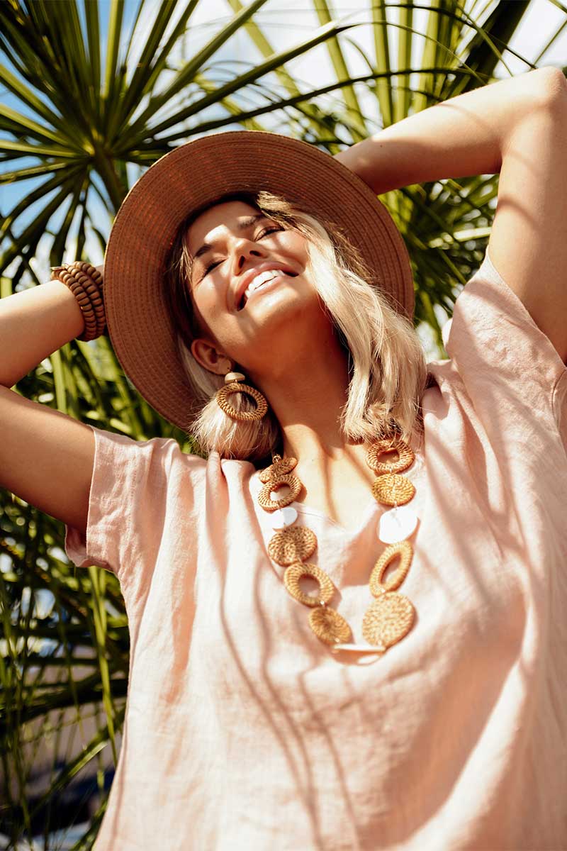 Caramel Travel Fedora - Image 2