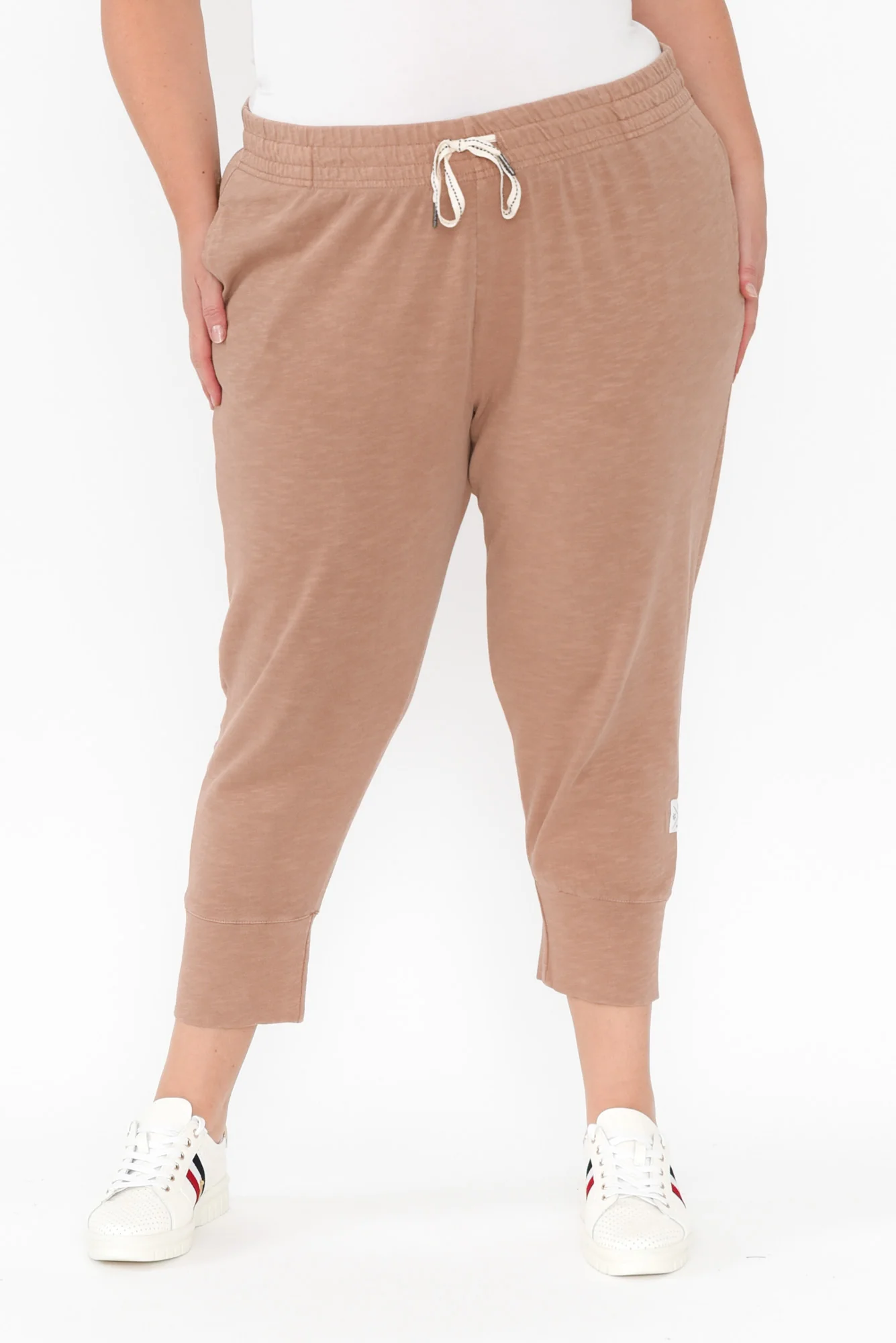 Fundamental Brunch Mocha Cotton Sweatpants - Image 9