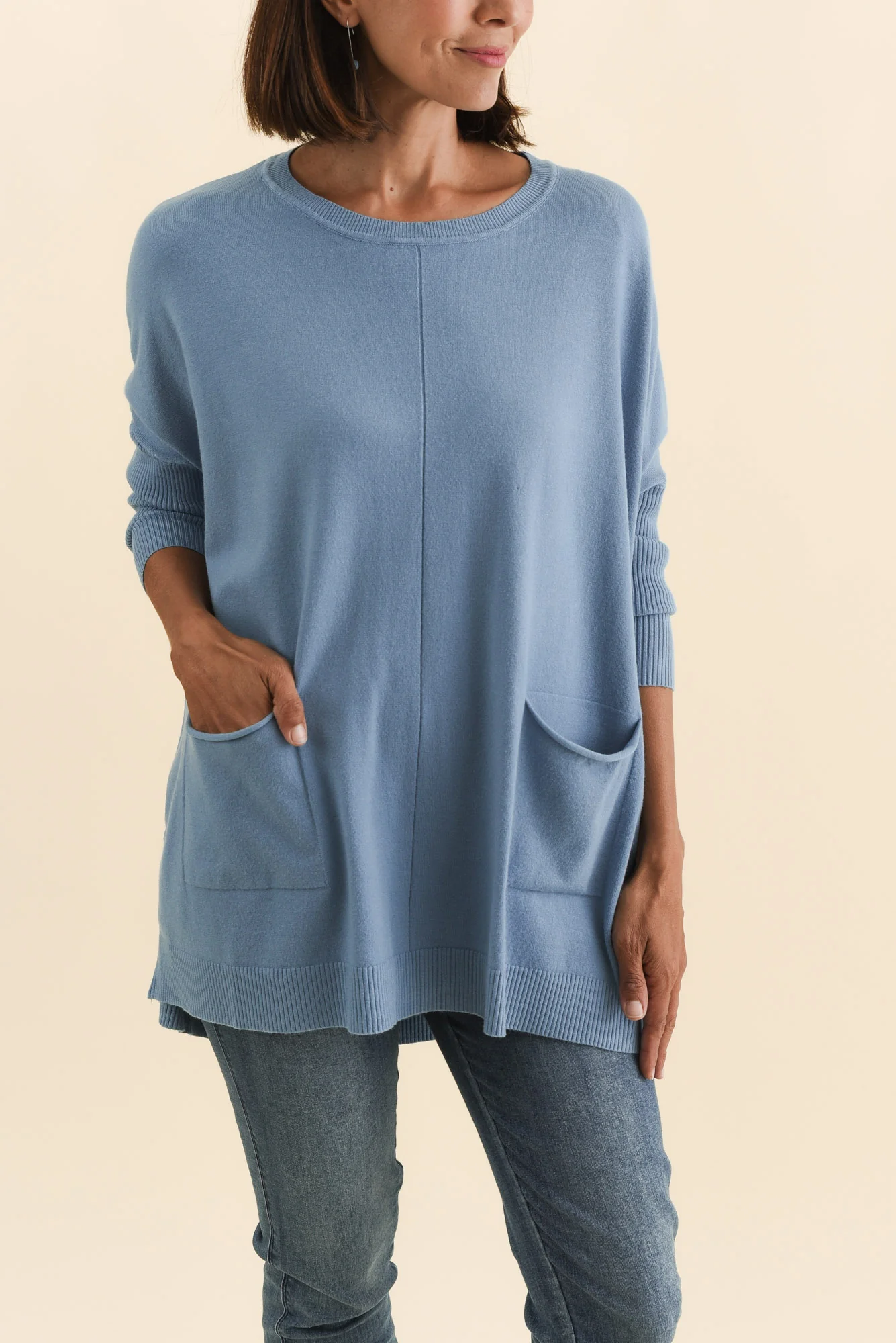 Helsinki Steel Knit Pocket Jumper - Image 5