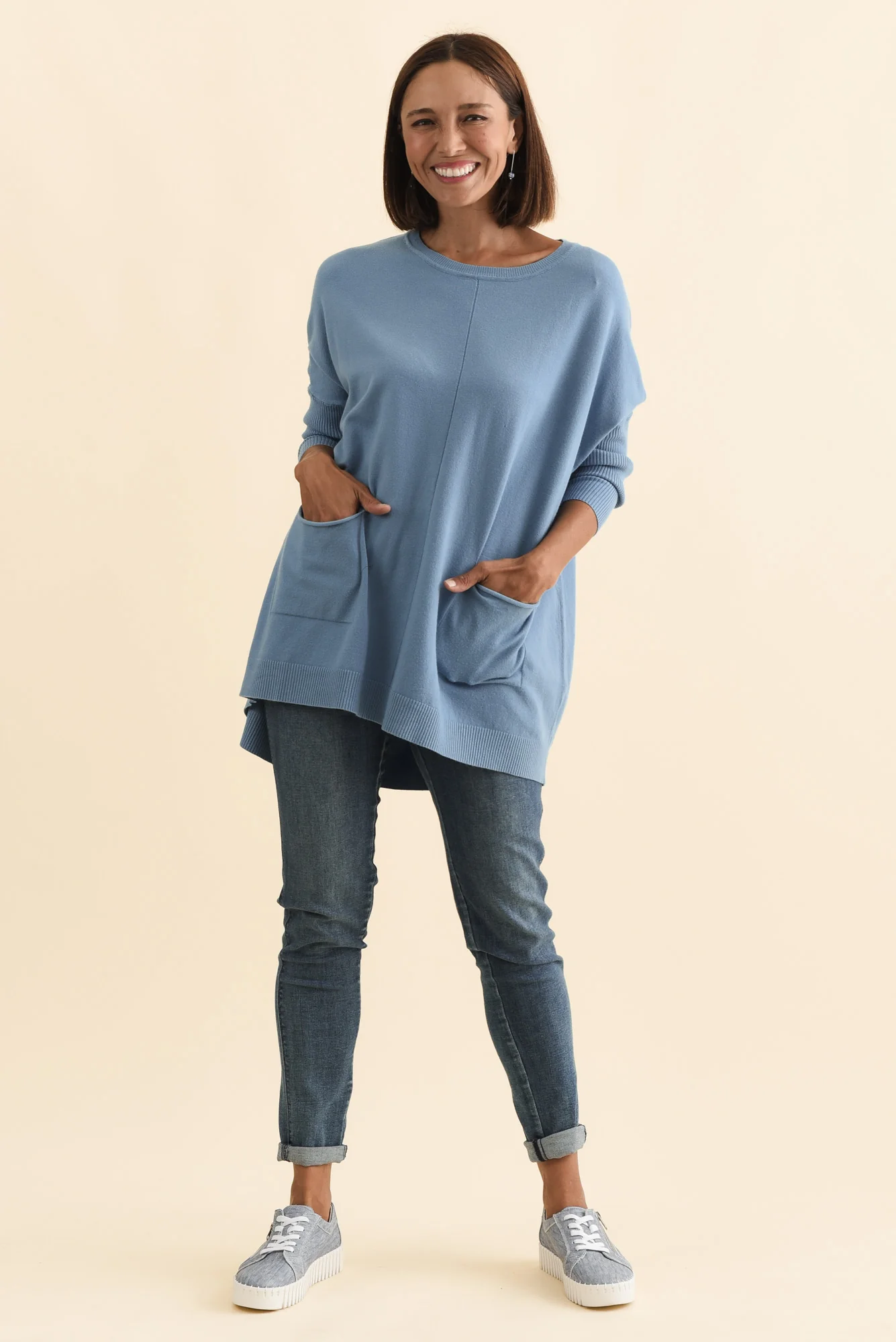 Helsinki Steel Knit Pocket Jumper - Image 6