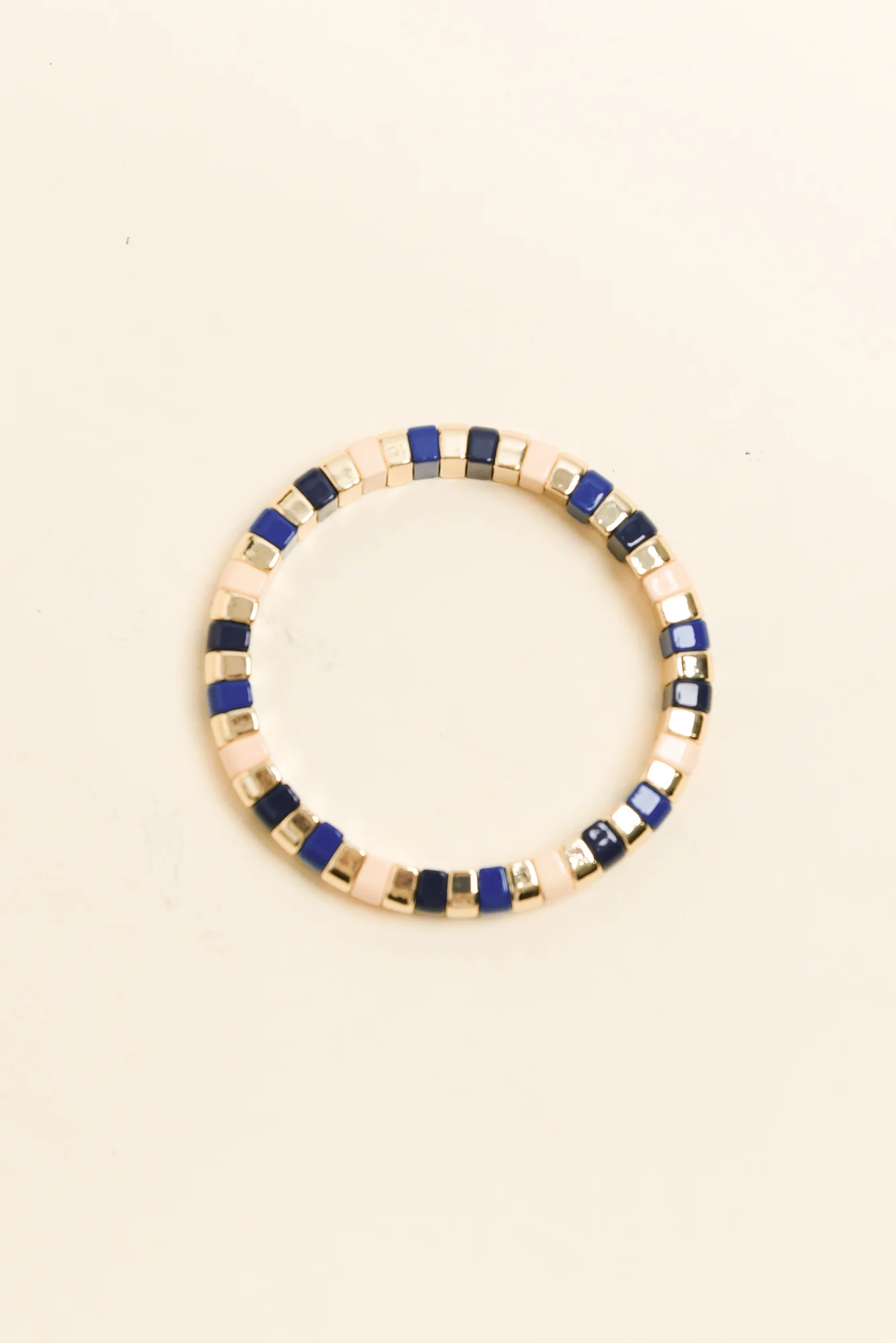 Isabelli Blue Beaded Bracelet - Image 2