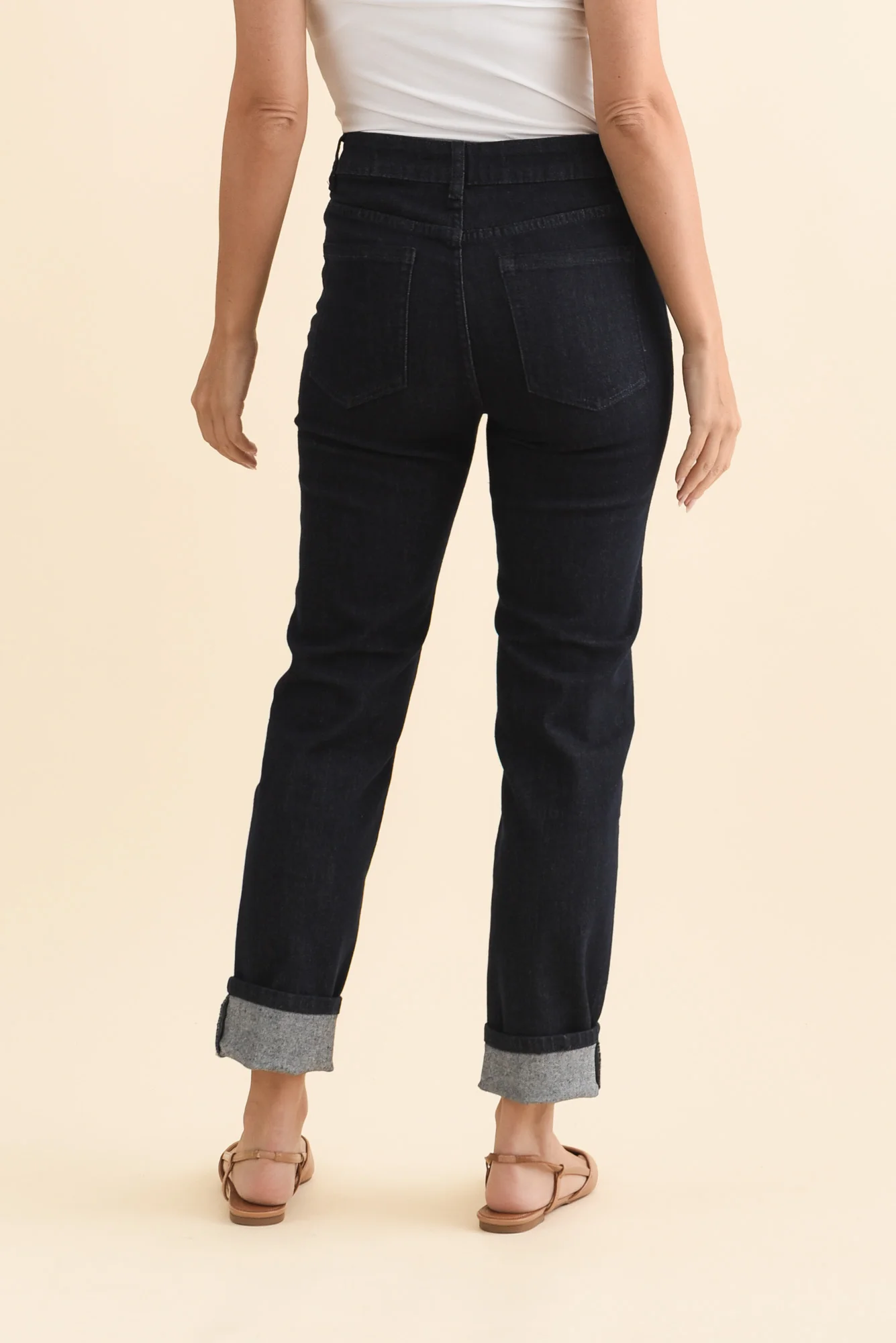 James Dark Blue Denim Stretch Jeans - Image 5