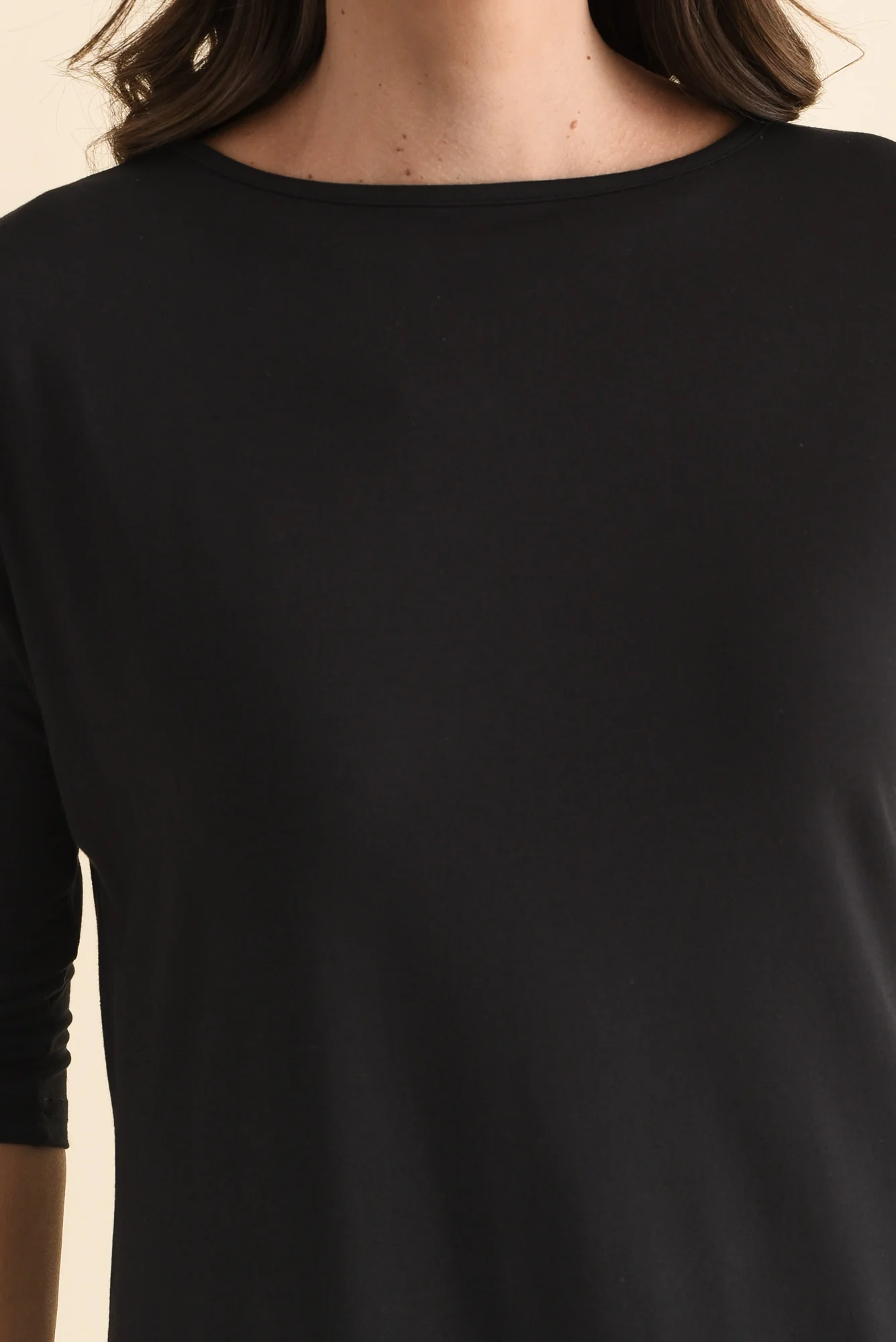 Josette Black Bamboo Top - Image 5