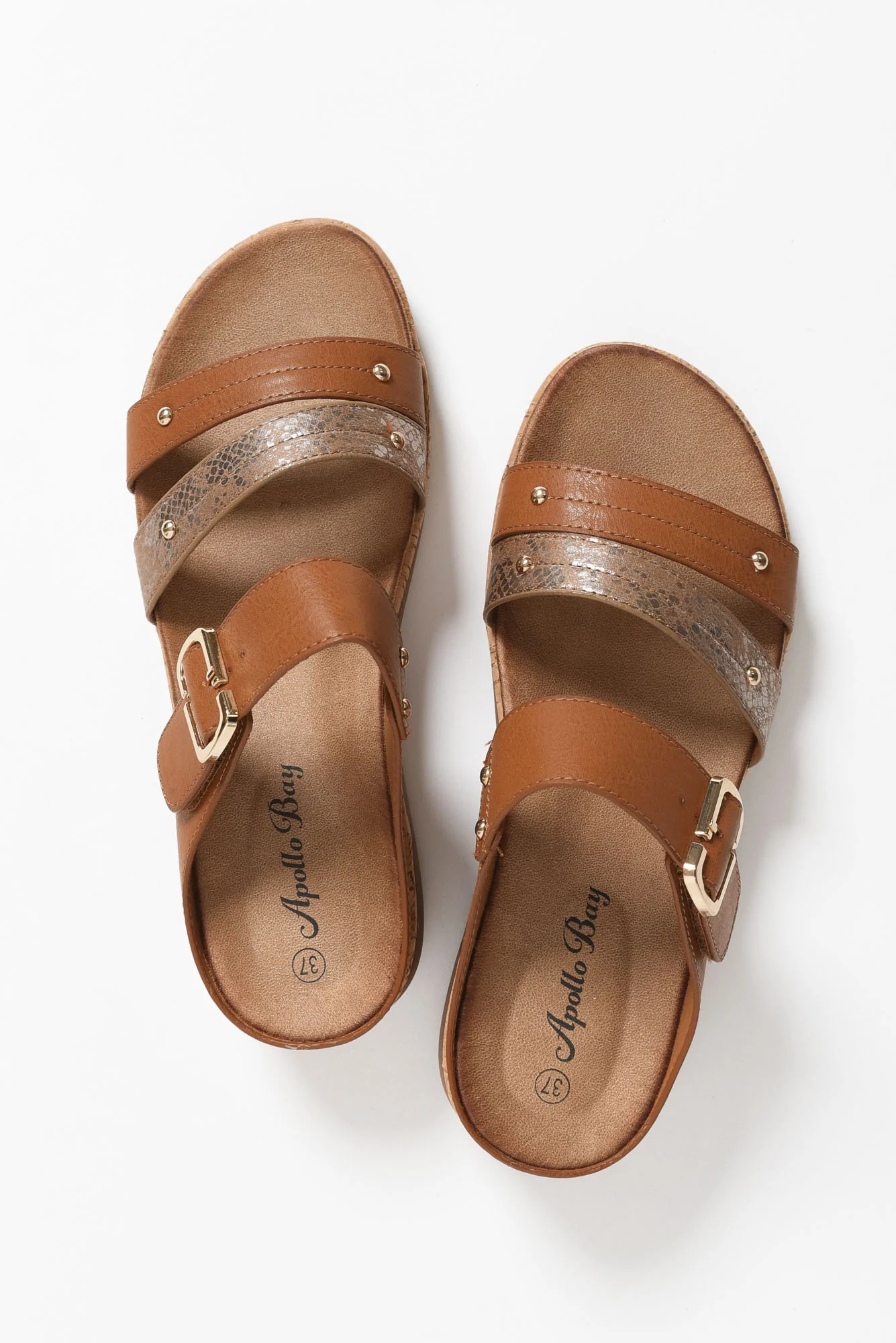 Kameron Tan Velcro Slide - Image 4