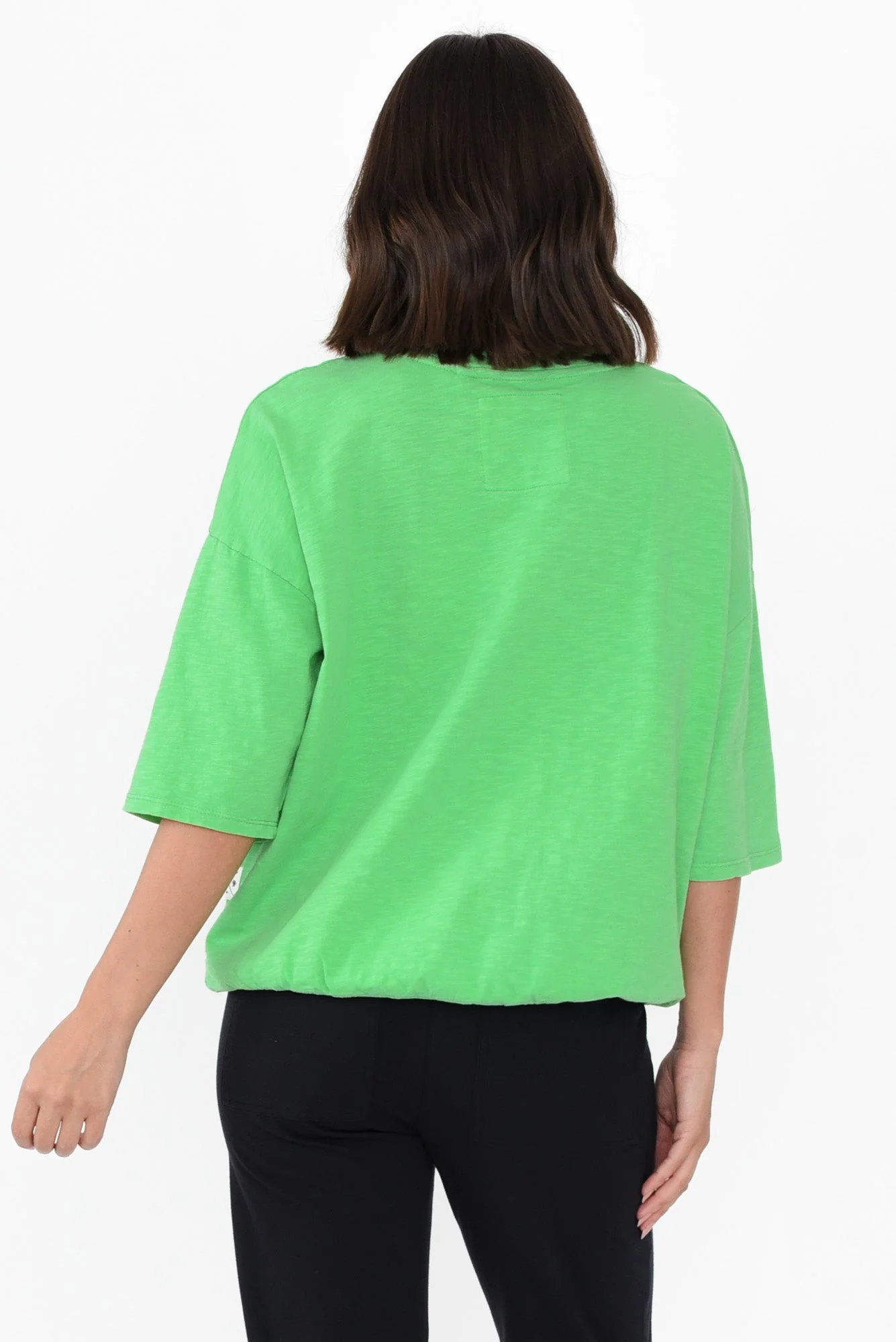 Mazie Green Cotton Sweat - Image 4