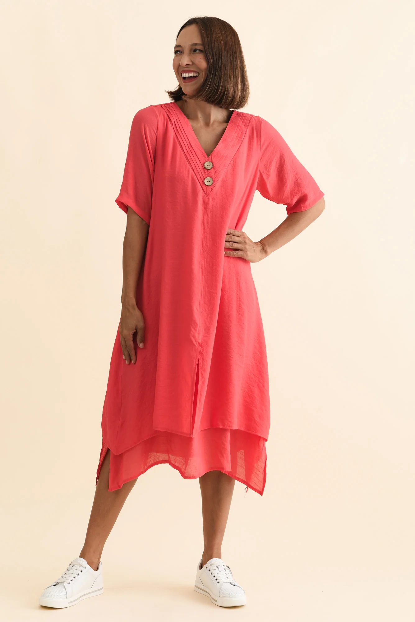 Nala Berry Layers Dress - Image 6