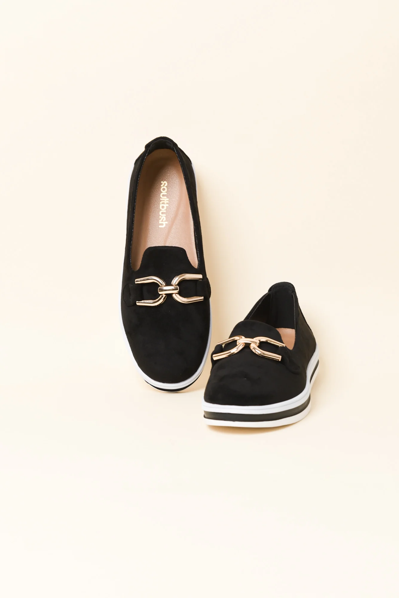 Nature Black Platform Loafer - Image 3