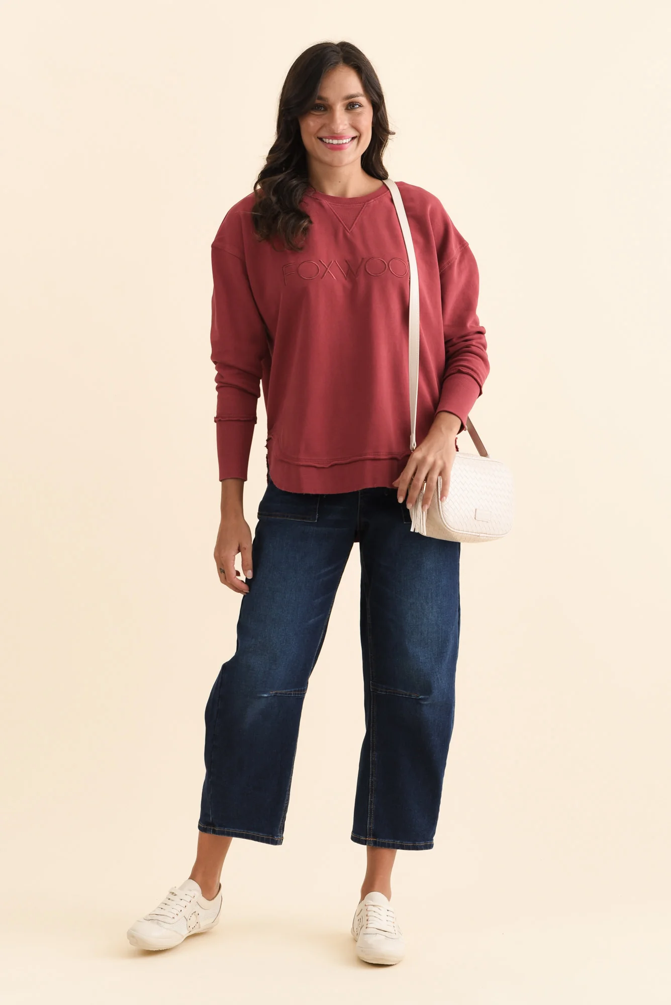 Simplified Cherry Crewneck Sweatshirt - Image 2