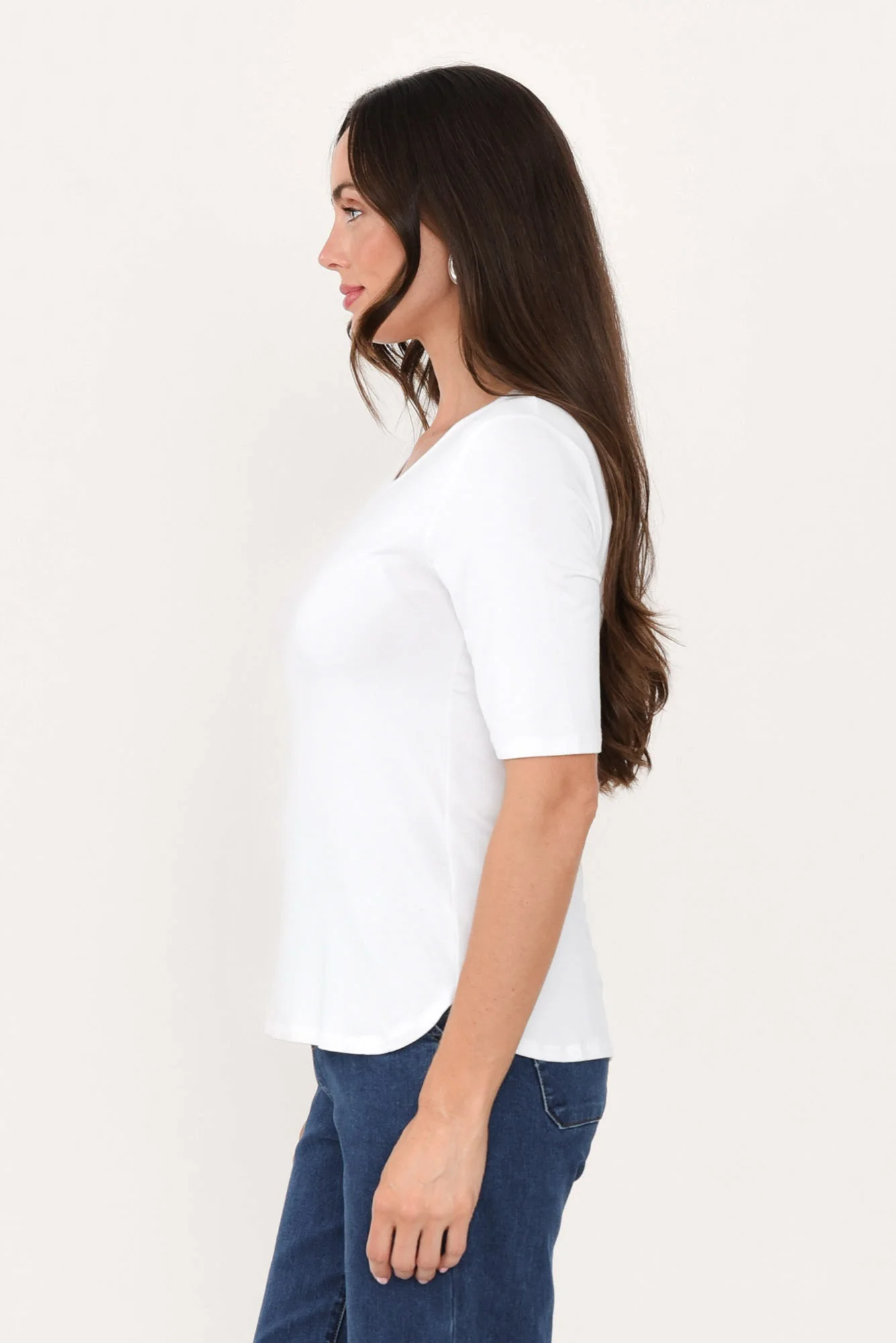 Sophie White Bamboo Top - Image 5