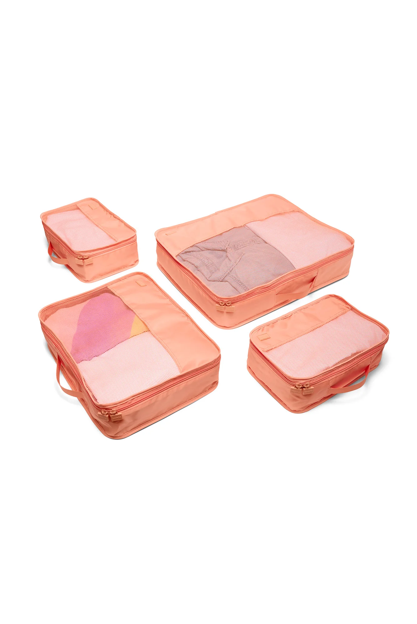 Tessa Apricot Packing Cube 4 Pack - Image 2