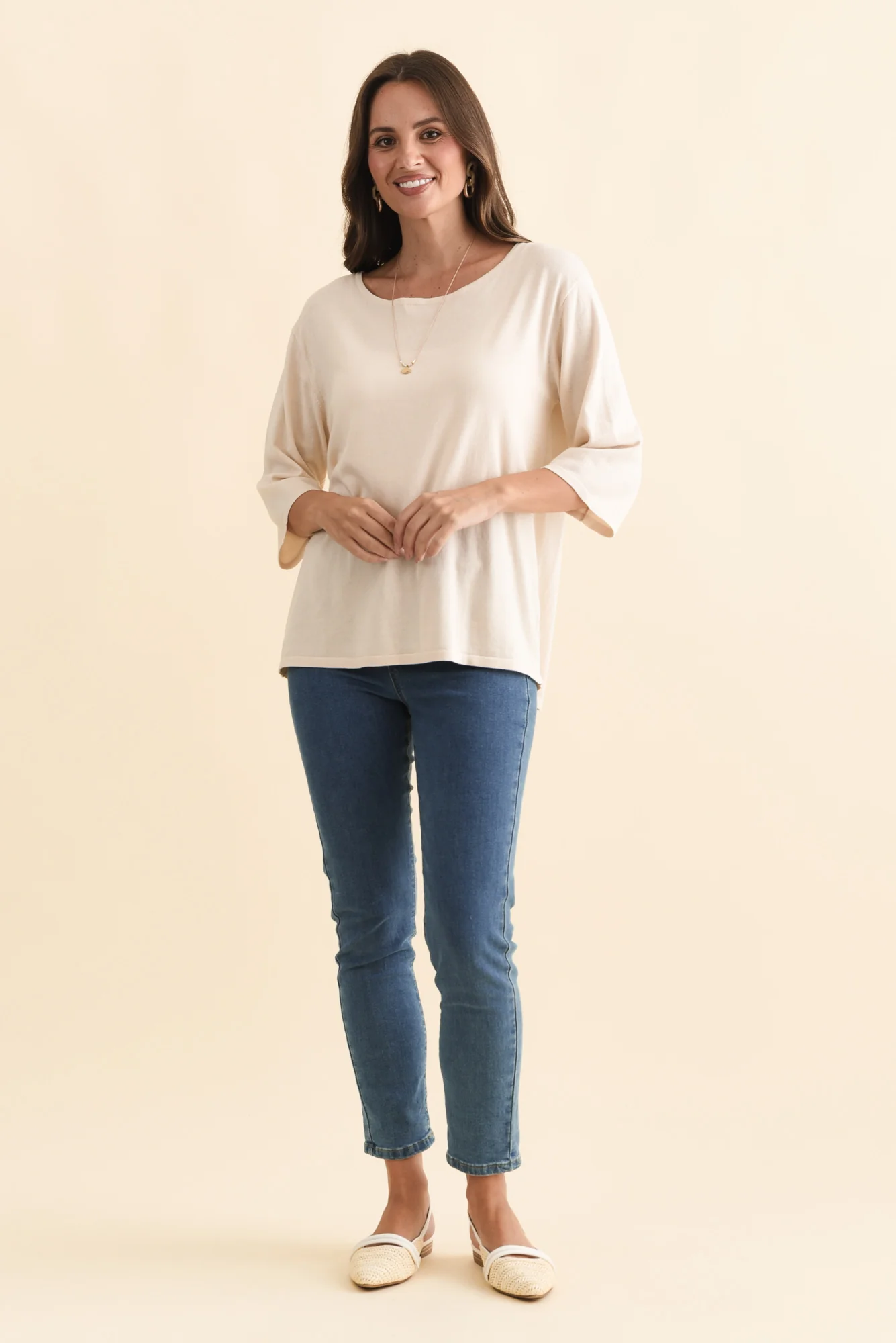 Zadie Blue Stretch Jeans - Image 2